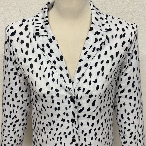 Animal Print Button Down Shirt - Picture 2 of 2